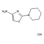 2-piperidin-1-yl-1,3-thiazol-4-amine hydrochloride