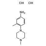 3-methyl-4-(4-methylpiperazin-1-yl)aniline dihydrochloride