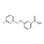 3-[(3-methylbenzyl)oxy]benzoic acid