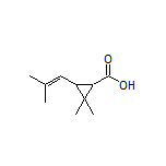 2,2-Dimethyl-3-(2-methyl-1-propenyl)cyclopropanecarboxylic Acid