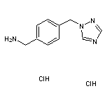 1-[4-(1H-1,2,4-triazol-1-ylmethyl)phenyl]methanamine dihydrochloride