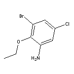 3-bromo-5-chloro-2-ethoxyaniline