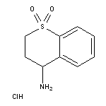 1,1-dioxido-3,4-dihydro-2H-thiochromen-4-ylamine hydrochloride