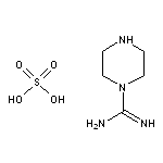 sulfuric acid compound with piperazine-1-carboximidamide (1:1)