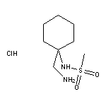 N-[1-(aminomethyl)cyclohexyl]methanesulfonamide hydrochloride