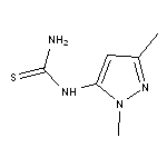 N-(1,3-dimethyl-1H-pyrazol-5-yl)thiourea