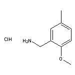 1-(2-methoxy-5-methylphenyl)methanamine hydrochloride