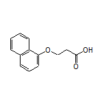 3-(1-naphthyloxy)propanoic acid