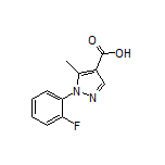 1-(2-fluorophenyl)-5-methyl-1H-pyrazole-4-carboxylic acid