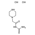 N-(aminocarbonyl)-2-piperazin-1-ylacetamide dihydrochloride