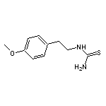 N-[2-(4-methoxyphenyl)ethyl]thiourea