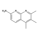 5,6,7-trimethyl-1,8-naphthyridin-2-amine