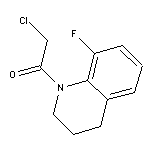 1-(chloroacetyl)-8-fluoro-1,2,3,4-tetrahydroquinoline