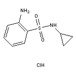 2-amino-N-cyclopropylbenzenesulfonamide hydrochloride