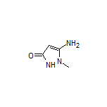 5-Amino-1-methyl-1H-pyrazol-3(2H)-one