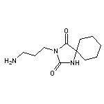 3-(3-aminopropyl)-1,3-diazaspiro[4.5]decane-2,4-dione