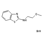 N-(2-methoxyethyl)-1,3-benzothiazol-2-amine hydrobromide