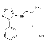 N-(1-phenyl-1H-tetrazol-5-yl)ethane-1,2-diamine dihydrochloride