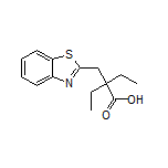 2-(2-Benzothiazolylmethyl)-2-ethylbutanoic Acid