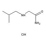 2-(isobutylamino)acetamide hydrochloride