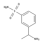 3-(1-aminoethyl)benzene-1-sulfonamide