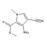 methyl 3-amino-4-cyano-1-methyl-1H-pyrrole-2-carboxylate