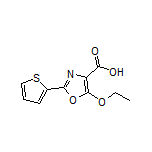 5-Ethoxy-2-(2-thienyl)oxazole-4-carboxylic Acid