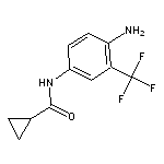 N-[4-amino-3-(trifluoromethyl)phenyl]cyclopropanecarboxamide