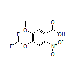 4-(difluoromethoxy)-5-methoxy-2-nitrobenzoic acid