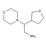 2-morpholin-4-yl-2-tetrahydrofuran-3-ylethanamine