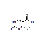 6-Methyl-4-(methylthio)-2-oxo-1,2-dihydropyrimidine-5-carboxylic Acid