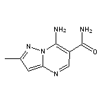 7-amino-2-methylpyrazolo[1,5-a]pyrimidine-6-carboxamide