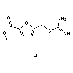 methyl 5-({[amino(imino)methyl]thio}methyl)-2-furoate hydrochloride