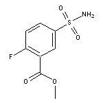 methyl 2-fluoro-5-sulfamoylbenzoate