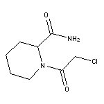 1-(chloroacetyl)piperidine-2-carboxamide