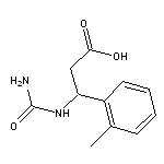 3-[(aminocarbonyl)amino]-3-(2-methylphenyl)propanoic acid