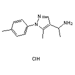 1-[5-methyl-1-(4-methylphenyl)-1H-pyrazol-4-yl]ethanamine hydrochloride