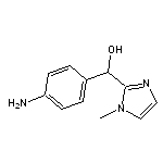 (4-aminophenyl)(1-methyl-1H-imidazol-2-yl)methanol