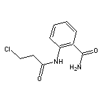 2-[(3-chloropropanoyl)amino]benzamide