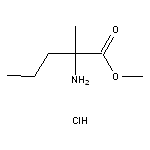 methyl 2-amino-2-methylpentanoate hydrochloride