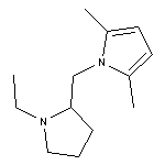 1-[(1-ethylpyrrolidin-2-yl)methyl]-2,5-dimethyl-1H-pyrrole