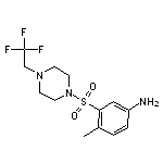 4-methyl-3-{[4-(2,2,2-trifluoroethyl)piperazin-1-yl]sulfonyl}aniline