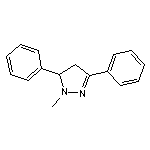 1-methyl-3,5-diphenyl-4,5-dihydro-1H-pyrazole