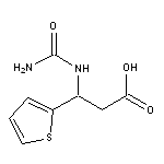 3-[(aminocarbonyl)amino]-3-thien-2-ylpropanoic acid