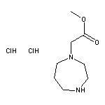 methyl 2-(1,4-diazepan-1-yl)acetate dihydrochloride