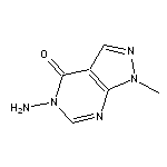 5-amino-1-methyl-1,5-dihydro-4H-pyrazolo[3,4-d]pyrimidin-4-one