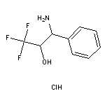 3-amino-1,1,1-trifluoro-3-phenylpropan-2-ol hydrochloride