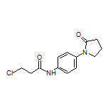 3-Chloro-N-[4-(2-oxo-1-pyrrolidinyl)phenyl]propanamide