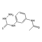 N-{3-[(hydrazinocarbonothioyl)amino]phenyl}acetamide