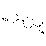 1-(cyanoacetyl)piperidine-4-carboxamide